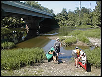 river access at 79th Street bridge