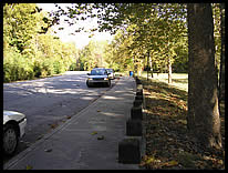 parking area #9 at Fall Creek Corridor Park at Fall Creek Rd.