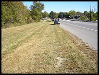 NW corner parking at SR 38